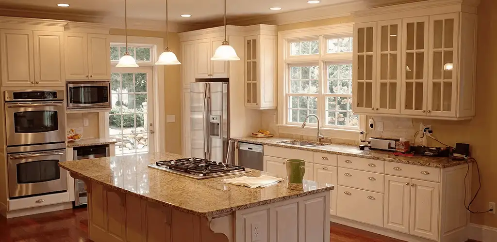 Custom cabinet door installation and kitchen upgrade in Pembroke Pines, FL